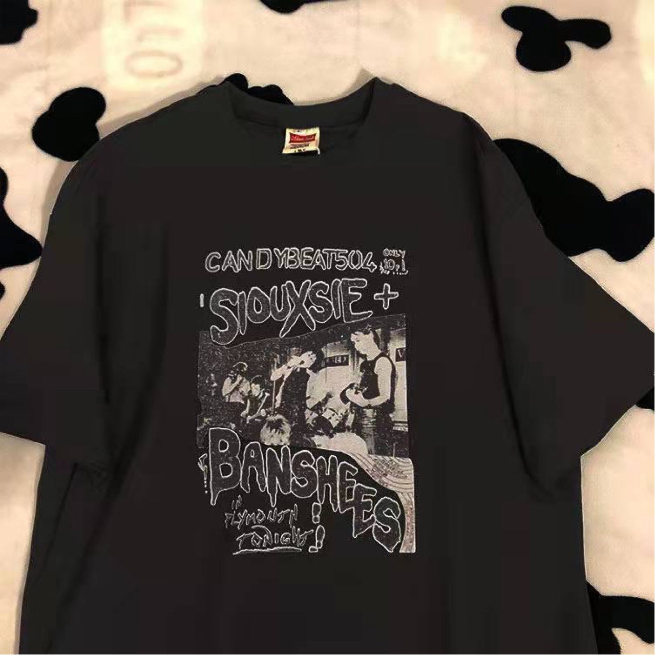 Vintage Print Short Sleeve