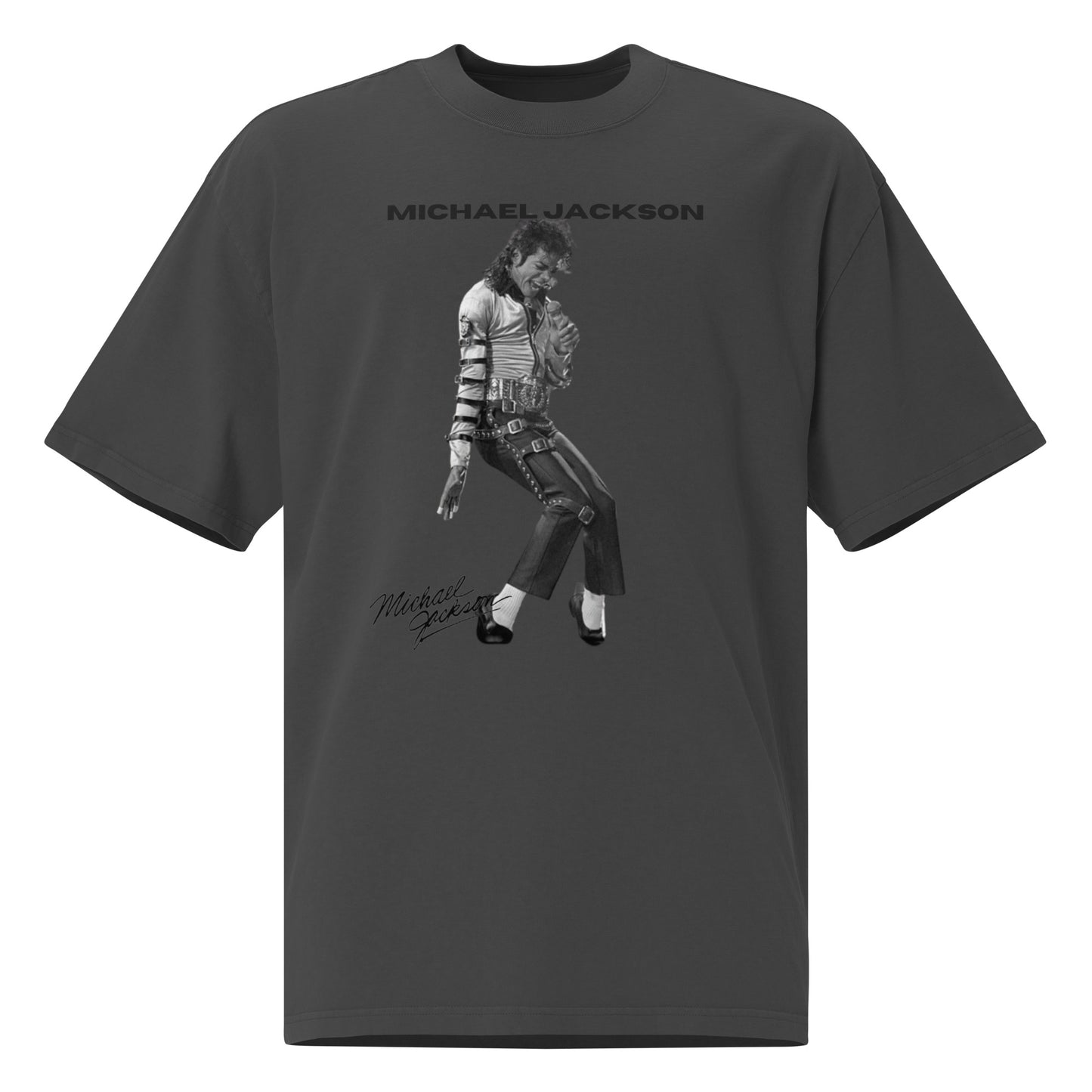 Oversized faded Michael Jackson t-shirt