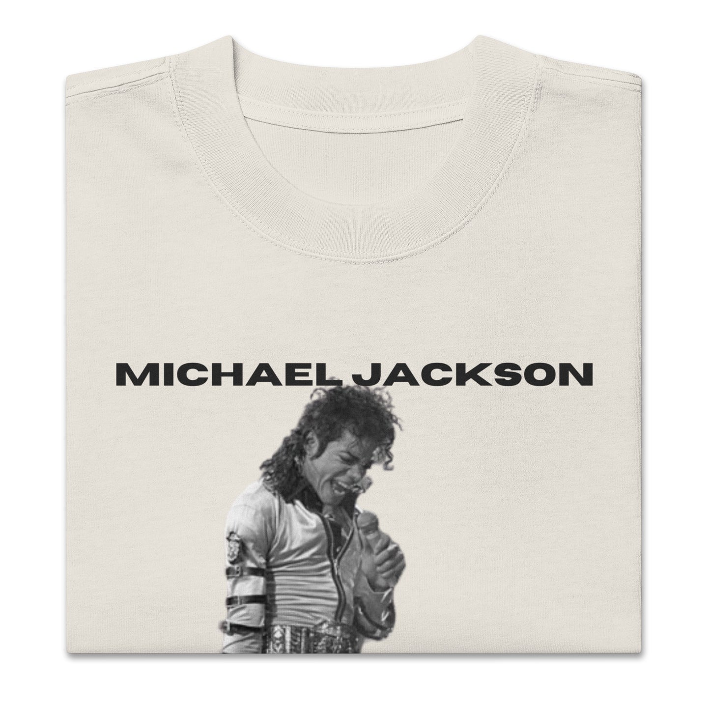 Oversized faded Michael Jackson t-shirt