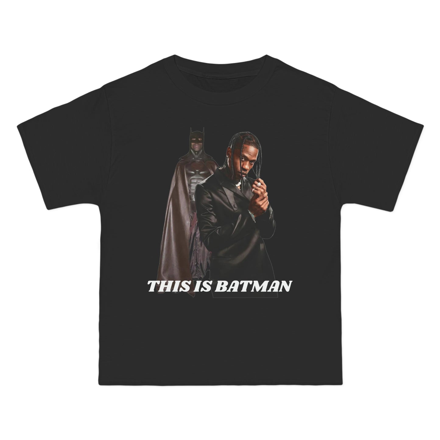 Travis Scott Batman oversized faded t-shirt