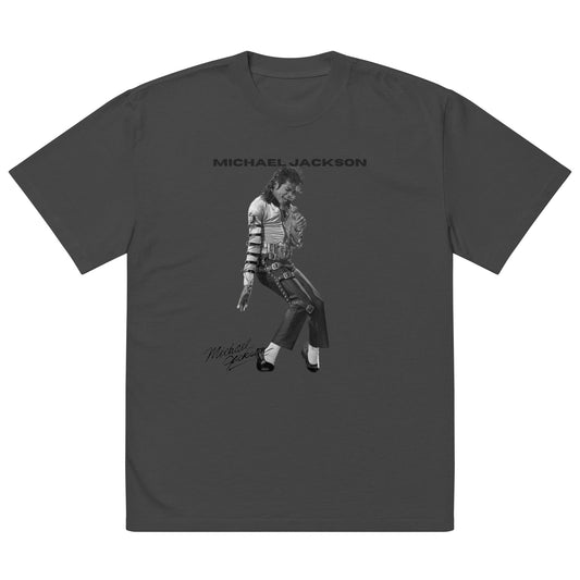Oversized faded Michael Jackson t-shirt
